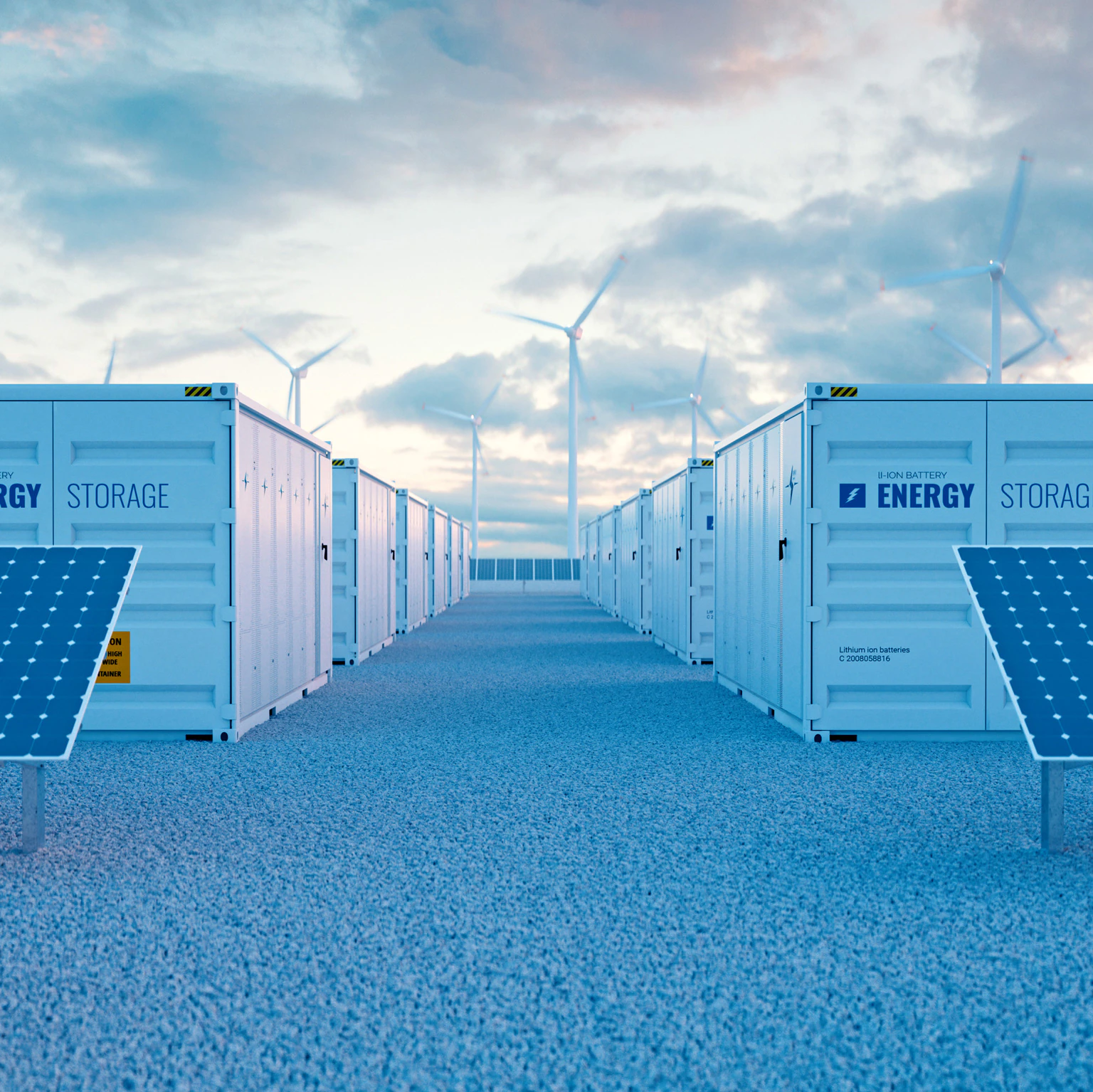 Grid-scale BESS installation
