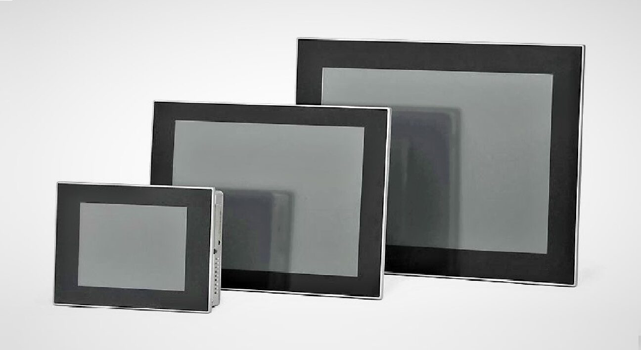 HMI and PLC automation panel for railway battery charging management