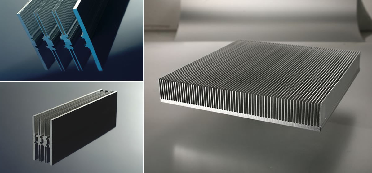 Advanced aluminum heatsink for high-power conversion systems